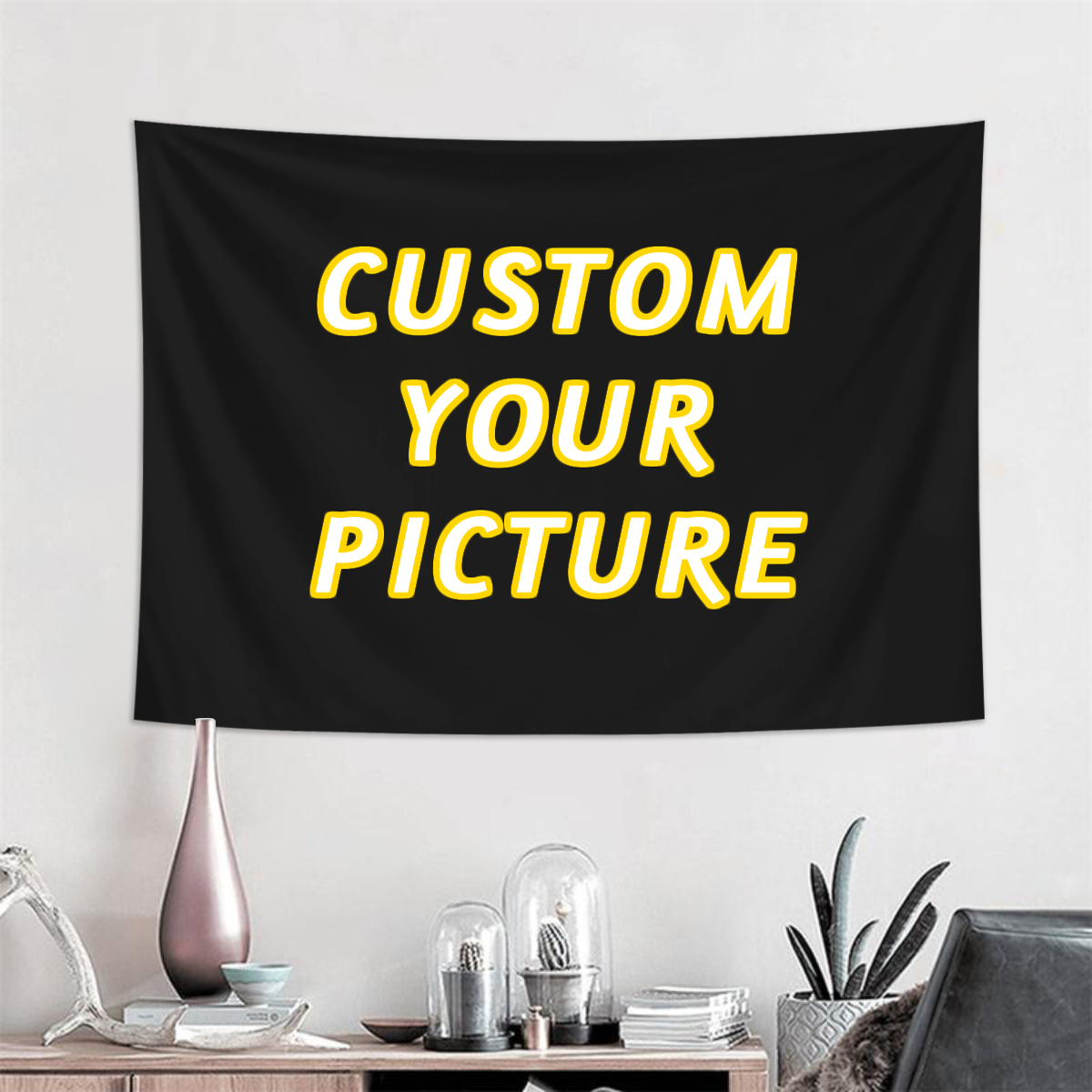 Halloween Party Supplies - 1pc Tapices personalizados, pancartas personalizadas y
