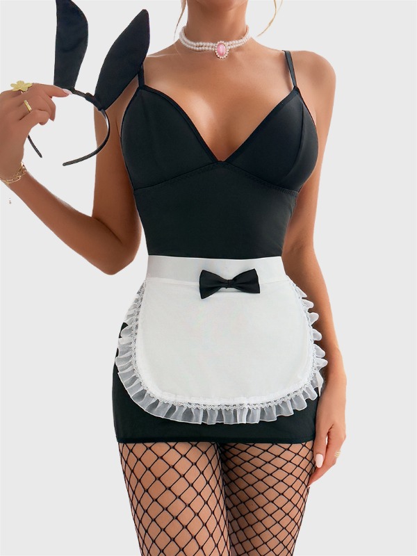 Halloween Costume Adult - Ellolace Lencería de Halloween para Mujer,