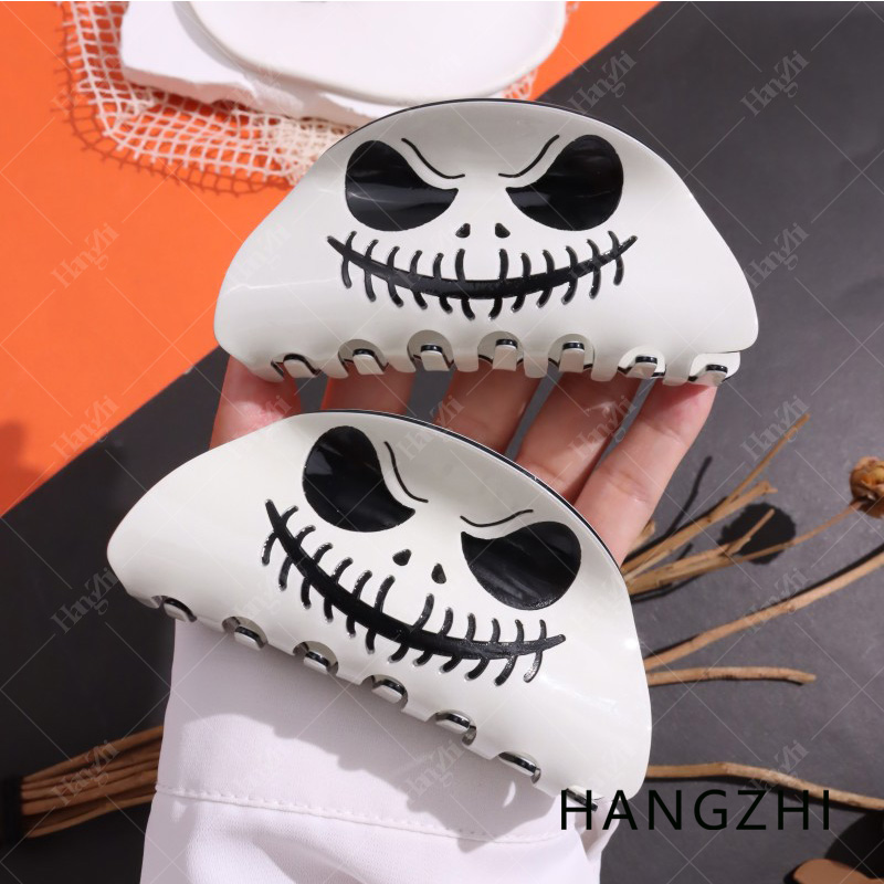 Spider Web Halloween Decoration - HANGZHI-Pinzas para el cabello con tela