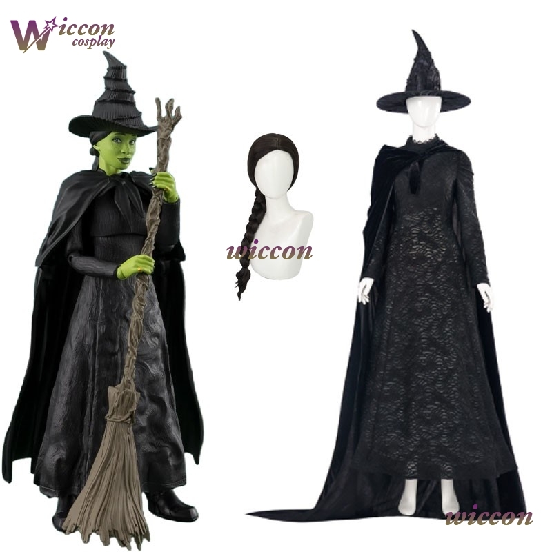 Halloween Costume Kids - YesoK película Wicked Elphaba disfraz de