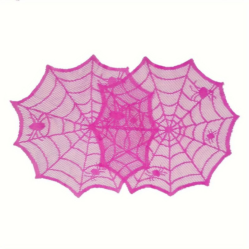 Mantel Individual de Encaje Ro - Spider Web Halloween Decoration reseña y precio
