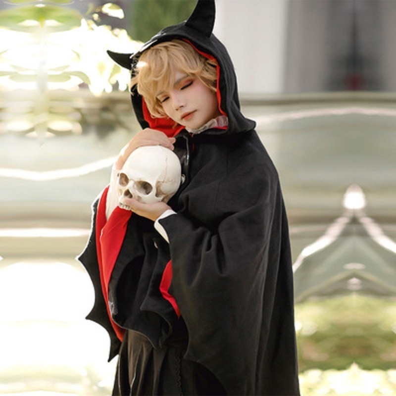 2025 Poncho de lana con capuch - Halloween Costume Kids reseña y precio