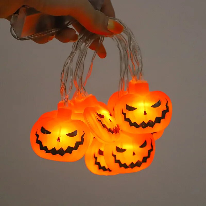 Luces de Cadena LED de Hallowe - Halloween Led String Lights Orange reseña y precio