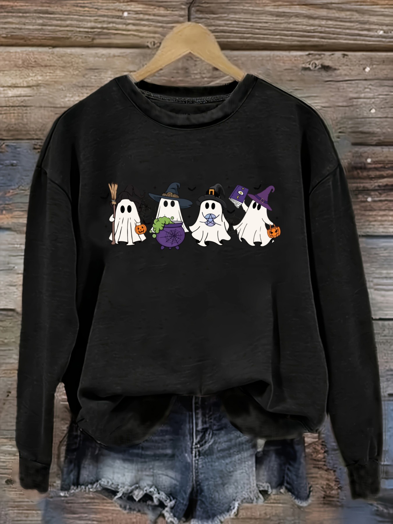 Camiseta Casual de Manga Larga - Halloween Costume Adult reseña y precio