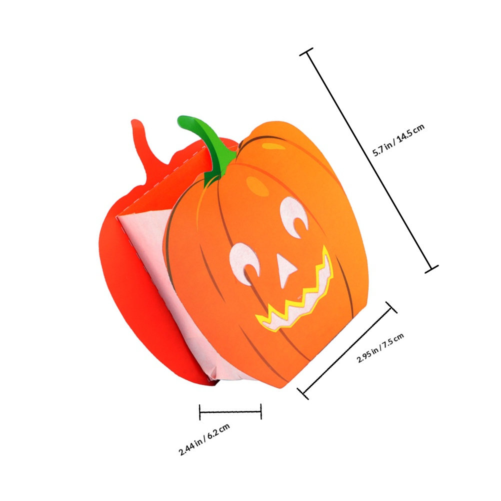 12 unidades de bolsas decorati - Pumpkin Lantern Halloween reseña y precio