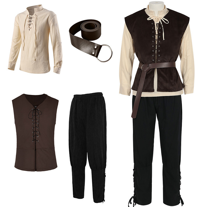 Conjunto de 4 Piezas de Disfra - Halloween Costume Adult reseña y precio