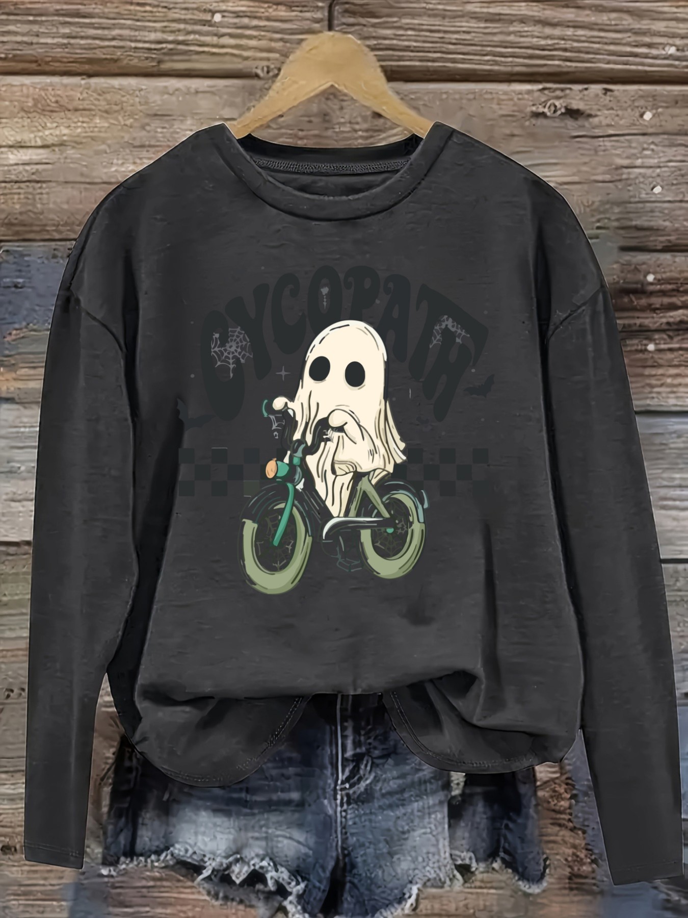 Camiseta Casual de Manga Larga - Halloween Costume Adult reseña y precio