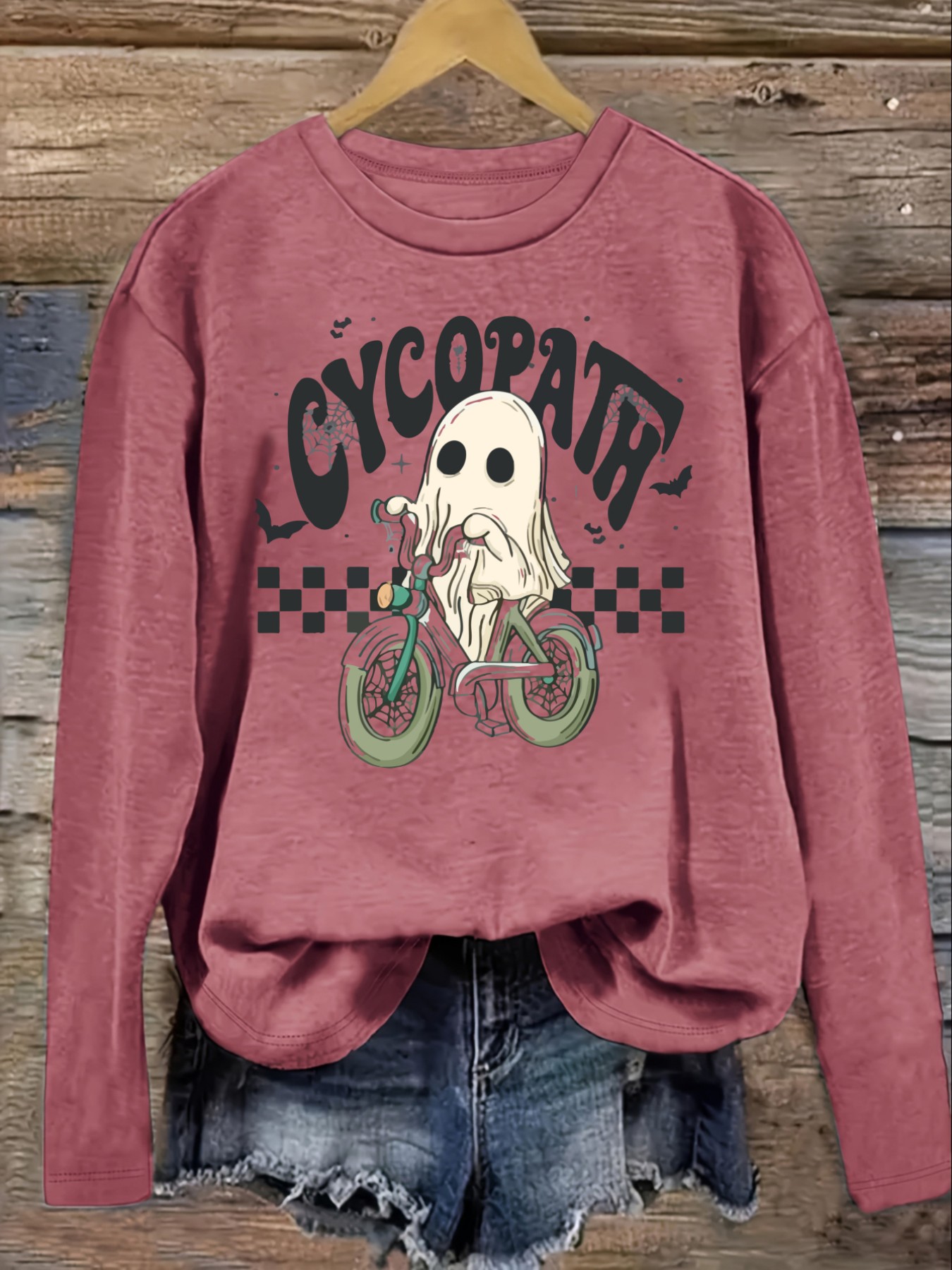 Camiseta Casual de Manga Larga - Halloween Costume Adult reseña y precio
