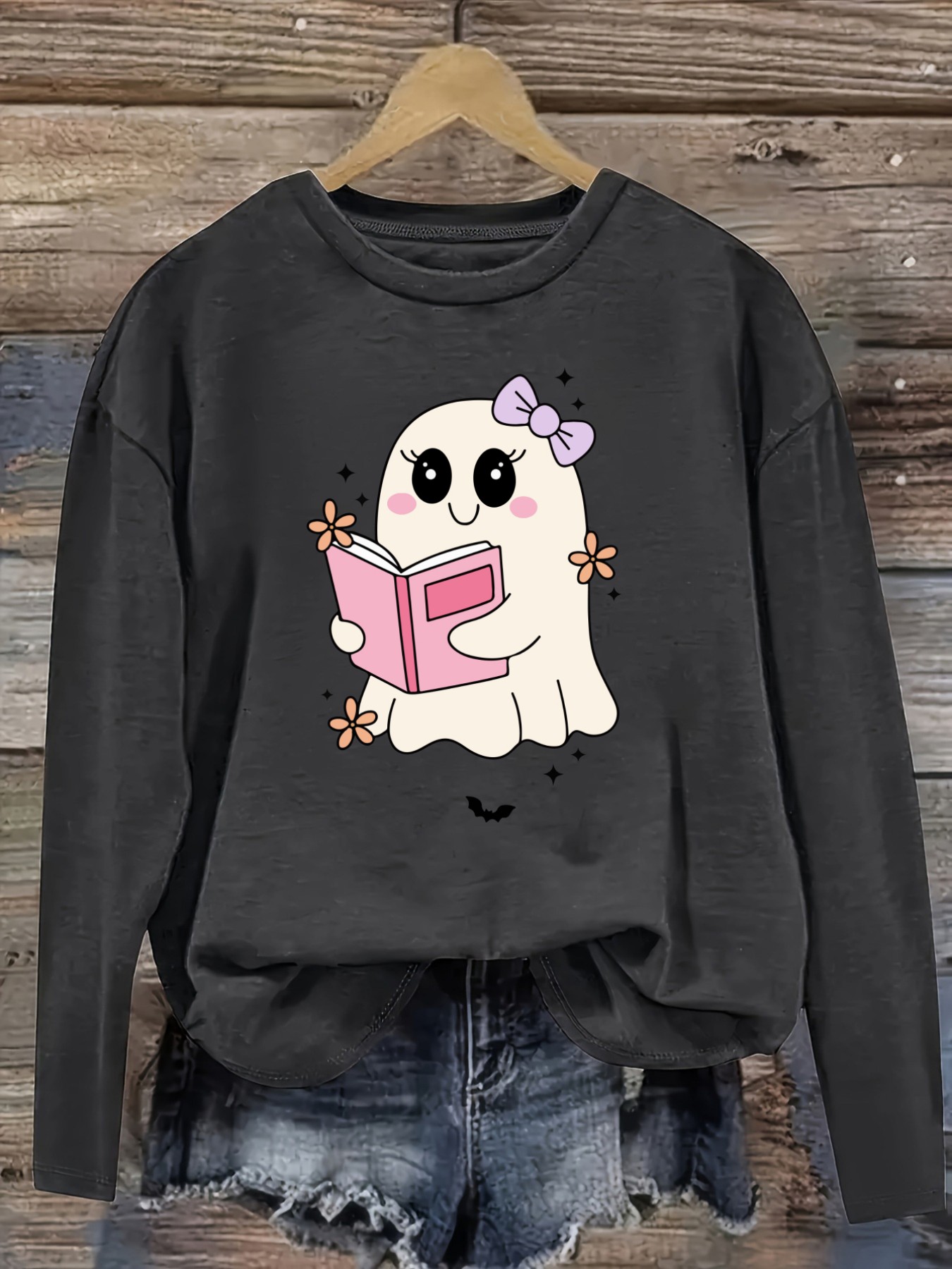 Camiseta Casual de Manga Larga - Halloween Costume Adult reseña y precio