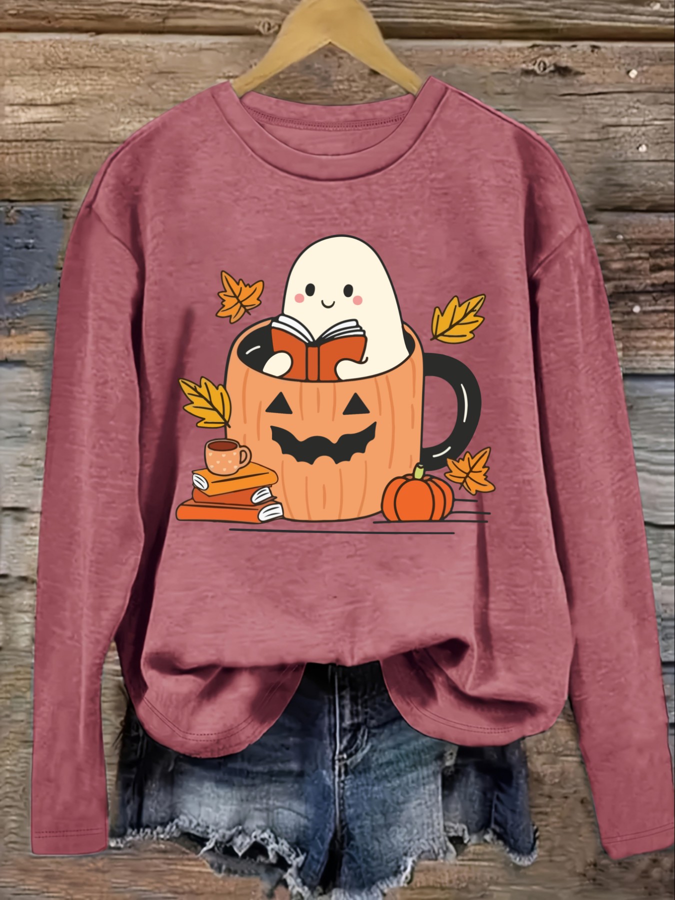 Camiseta Casual de Manga Larga - Halloween Costume Adult reseña y precio