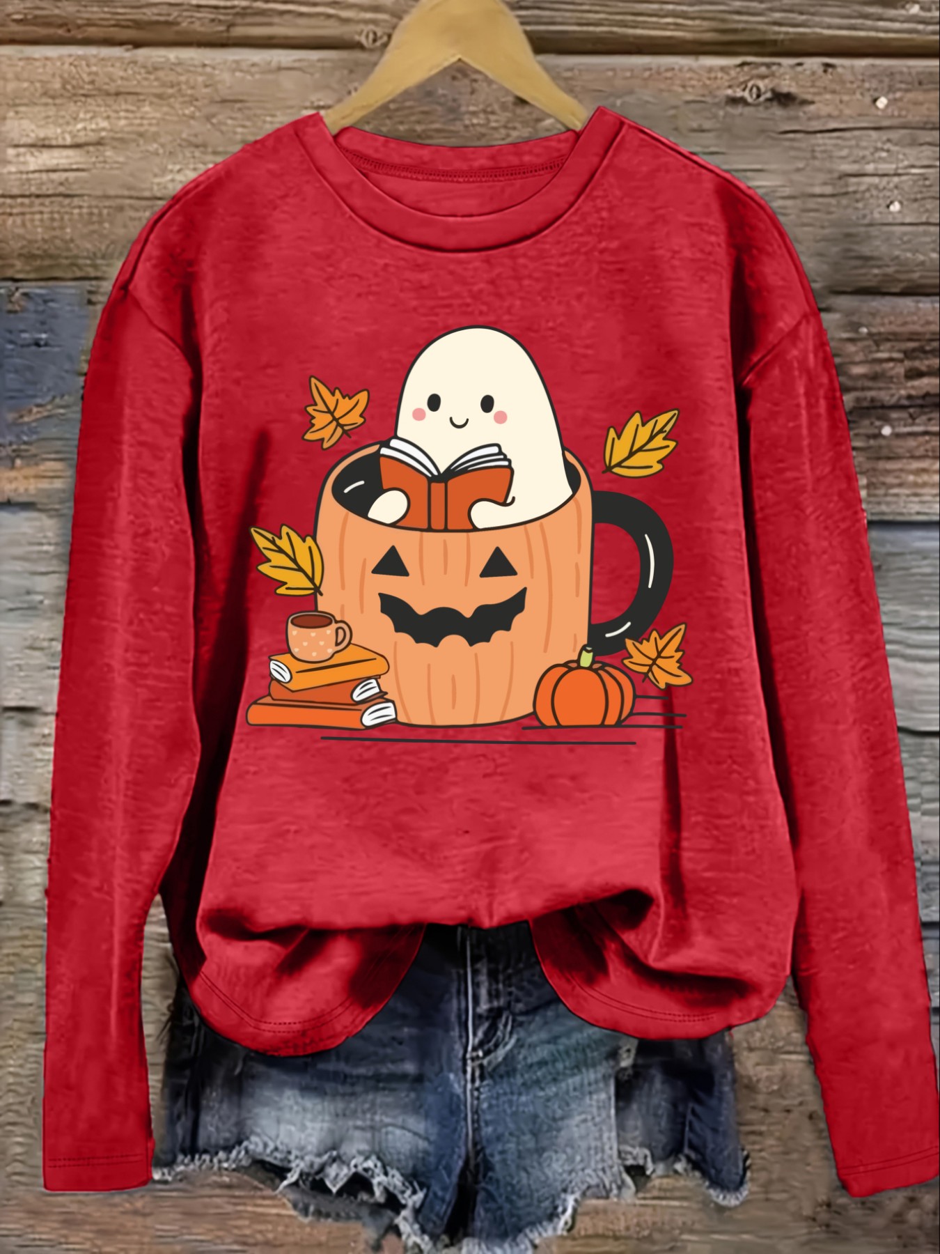 Camiseta Casual de Manga Larga - Halloween Costume Adult reseña y precio