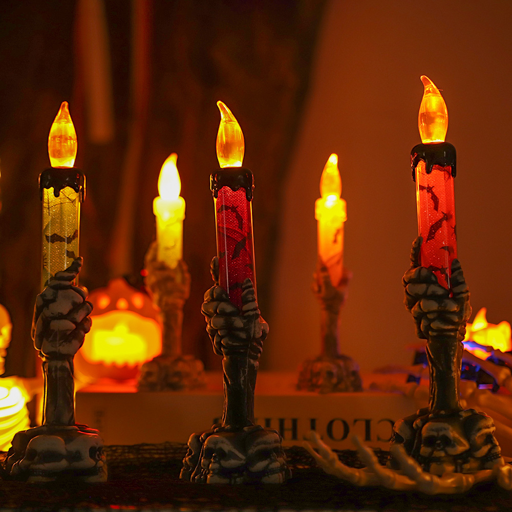 Vela LED con Forma de Mano de  - Halloween Pumpkin Decor Led reseña y precio