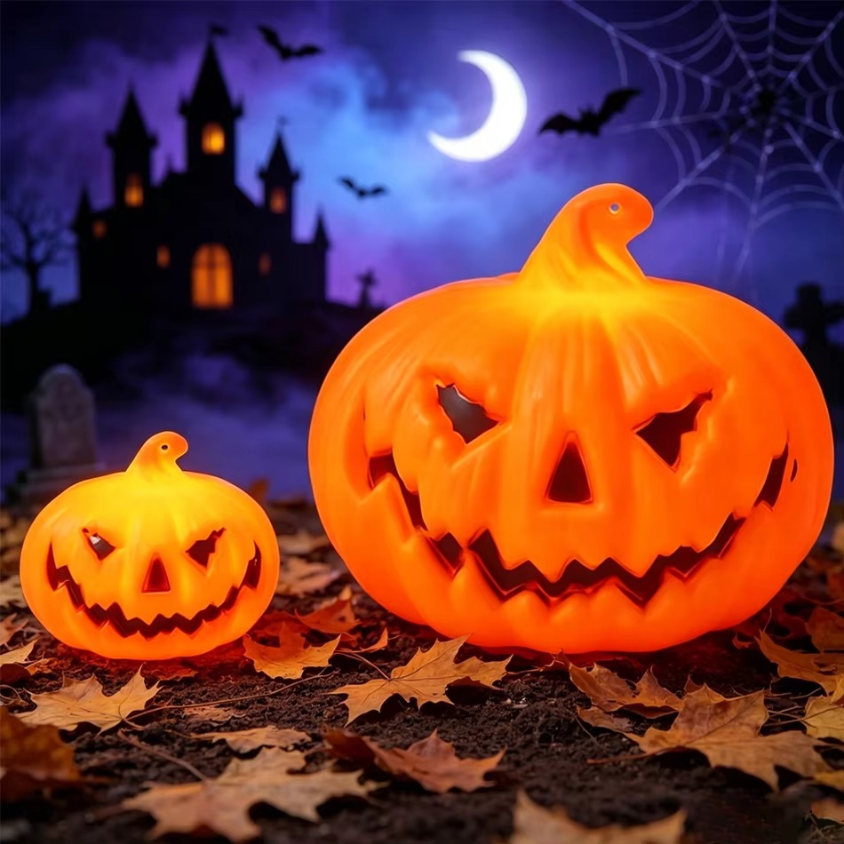 Lámpara LED con forma de calab - Pumpkin Lantern Halloween reseña y precio